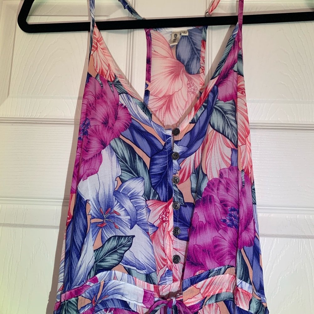 NWOT Women's Ripcurl floral printed maxi dress - Picture 4 of 6